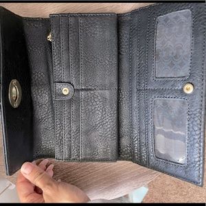 Black Lock Wallet